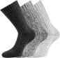 Preview: 3 Paar TippTexx 24 superweiche Norwegersocken, farbig sortiert